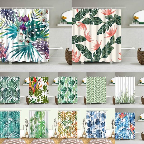 african leaves prints bath shower curtains waterproof screen for bathroom home decoration polyester fabric washable curtain
african leaves prints bath shower curtains waterproof screen for bathroom home decoration polyester fabric washable curtain