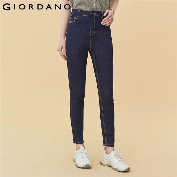 giordano women jeans slim stretchy ankle length high waist jeans slim fitting button zip fly solid jeans mujer 05420330 201105, Blue
giordano women jeans slim stretchy ankle length high waist jeans slim fitting button zip fly solid jeans mujer 05420330 201105, Blue