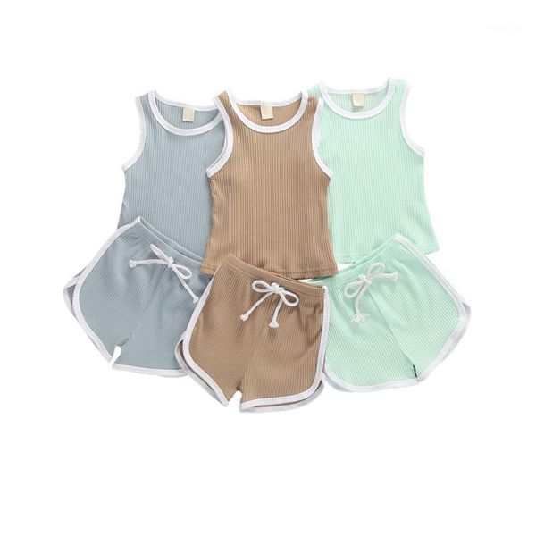 clothing sets baby summer clothes kids girls boys ribbed solid set sleeveless vest shorts 2 pieces outfits sunsuit1, White
clothing sets baby summer clothes kids girls boys ribbed solid set sleeveless vest shorts 2 pieces outfits sunsuit1, White