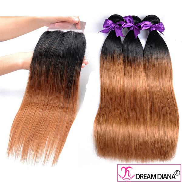 peruvian straight human hair bundles with closure 4pcs/lot t1b 30 brown hair weave 3 bundles with 4x4 closure non-remy human hair bundles, Black;brown
peruvian straight human hair bundles with closure 4pcs/lot t1b 30 brown hair weave 3 bundles with 4x4 closure non-remy human hair bundles, Black;brown