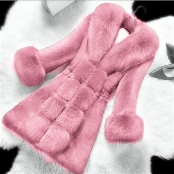 winter warm fashion women import high-grade faux coat long femal jacket fox fur collarx1016, Black;brown
winter warm fashion women import high-grade faux coat long femal jacket fox fur collarx1016, Black;brown