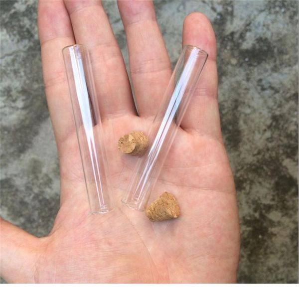 5ml 12*75mm small glass test tube vials jars with corks ser empty glass transparent mason jars bottles 100pcs bbyvvj 
5ml 12*75mm small glass test tube vials jars with corks ser empty glass transparent mason jars bottles 100pcs bbyvvj