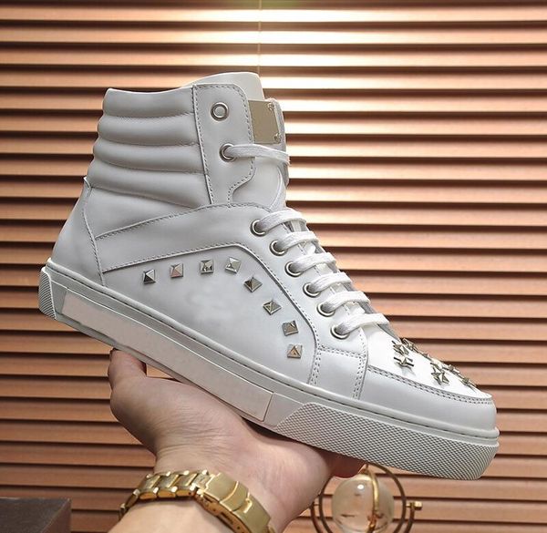 2020 real leather philipps pieins sneakers men shoes chaussures de designer sports loafers running martin platform bottes boots, Black
2020 real leather philipps pieins sneakers men shoes chaussures de designer sports loafers running martin platform bottes boots, Black