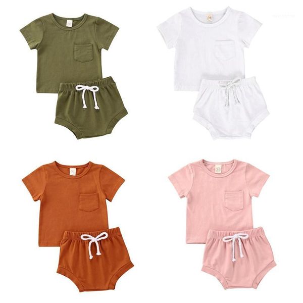 clothing sets citgeesummer solid kids baby girls boys shorts sleeve t-shirts crops + 2pcs cotton outfit sets1, White
clothing sets citgeesummer solid kids baby girls boys shorts sleeve t-shirts crops + 2pcs cotton outfit sets1, White