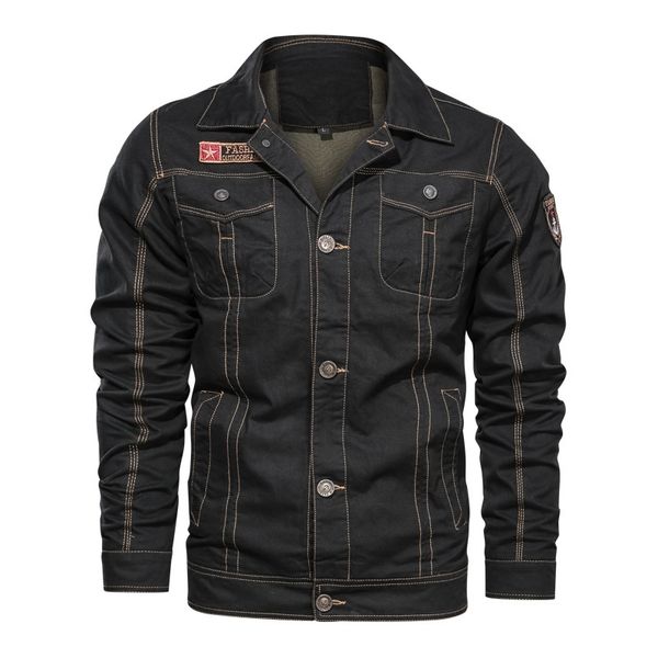 2021 new mens pilot turn-down collar jacket male coat tactical men outerwear autumn new windbreaker casual tgjj, Black
2021 new mens pilot turn-down collar jacket male coat tactical men outerwear autumn new windbreaker casual tgjj, Black