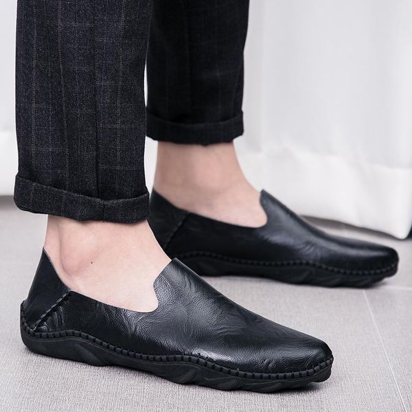 new men leather party dress shoes crocodile ocs breathable fashion wedding casual male flats split loafers shoe, Black
new men leather party dress shoes crocodile ocs breathable fashion wedding casual male flats split loafers shoe, Black