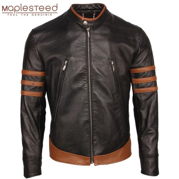 men genuine leather jacket for man bomber skin jacket 100% natural black sheepskin & brown cowhide slim fit male skin coat m305
men genuine leather jacket for man bomber skin jacket 100% natural black sheepskin & brown cowhide slim fit male skin coat m305