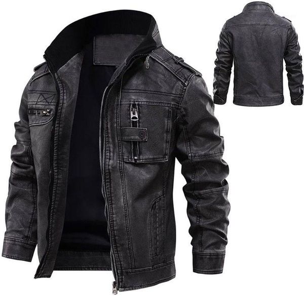 leather man jackets men jacket male coats winter warm cool moto motorcycle outerwears european size dropshipping1, Black
leather man jackets men jacket male coats winter warm cool moto motorcycle outerwears european size dropshipping1, Black