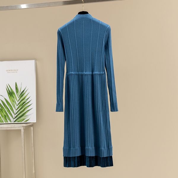 gigogou winter knitted long straight maxi dress lace thick turtleneck women sweater drawsting robe pleated dresses y200326, Black;gray
gigogou winter knitted long straight maxi dress lace thick turtleneck women sweater drawsting robe pleated dresses y200326, Black;gray