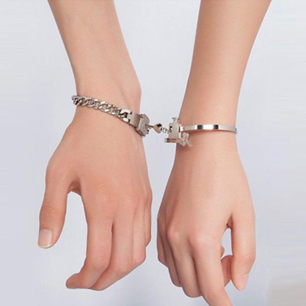 party favor 2pc a couple lovers jewelry love heart lock bracelet stainless steel bracelets bangles key pendant necklace favors1
party favor 2pc a couple lovers jewelry love heart lock bracelet stainless steel bracelets bangles key pendant necklace favors1