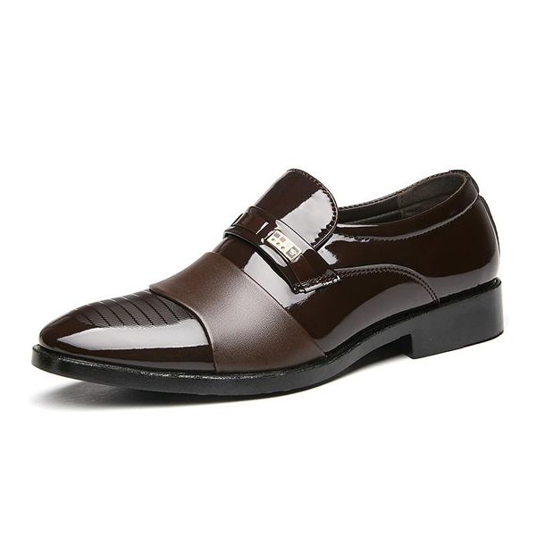 jxjbp new leather shoes men's business dress shoes large size set foot men's wild wedding zy-006, Black
jxjbp new leather shoes men's business dress shoes large size set foot men's wild wedding zy-006, Black