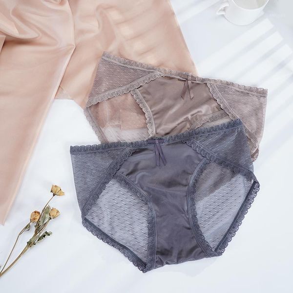 women underwear panties seamless satin silk female underpants solid lace mid-rise lingerie ladies briefs1, Black;pink
women underwear panties seamless satin silk female underpants solid lace mid-rise lingerie ladies briefs1, Black;pink