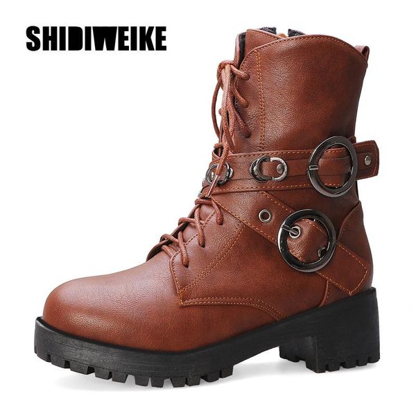 autumn ankle boots women round toe buckle shoes women high heel fashion plus size square heels lace-up 3 colors v283, Black
autumn ankle boots women round toe buckle shoes women high heel fashion plus size square heels lace-up 3 colors v283, Black