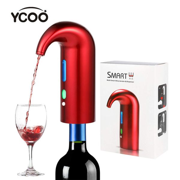 ycoo electric wine aerator portable pourer instant wine decanter dispenser pump one-touch automatic usb rechargeable
ycoo electric wine aerator portable pourer instant wine decanter dispenser pump one-touch automatic usb rechargeable