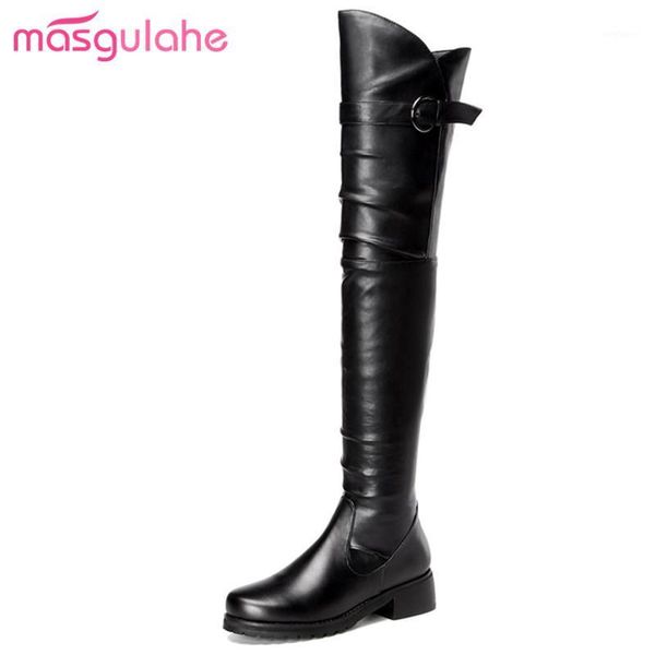 masgulahe style over the knee boots zipper motorcycle boots in winter round toe buckle genuine leather woman shoes1, Black
masgulahe style over the knee boots zipper motorcycle boots in winter round toe buckle genuine leather woman shoes1, Black