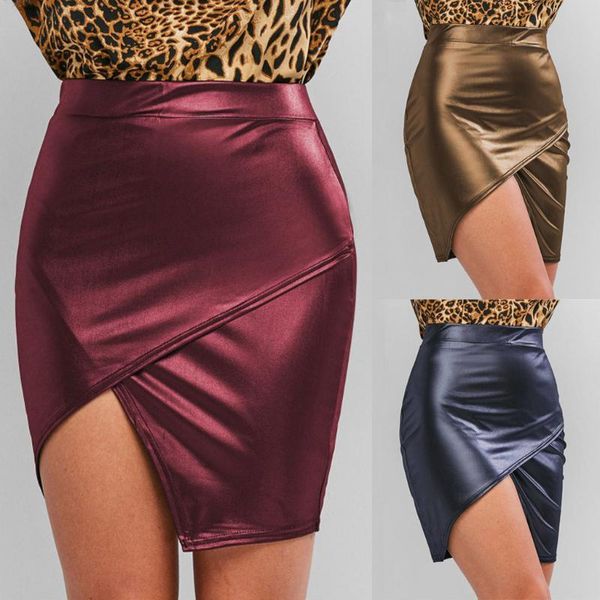 cross open fork asymmetrical casual faux leather tight mini skirt fashion party cocktail cute sweet ruffled skirt pleated, Black
cross open fork asymmetrical casual faux leather tight mini skirt fashion party cocktail cute sweet ruffled skirt pleated, Black