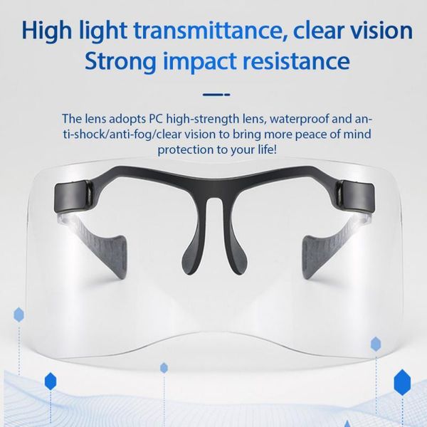face full goggles anti-spray safety for outdoor use oversized glasses protective mask
face full goggles anti-spray safety for outdoor use oversized glasses protective mask