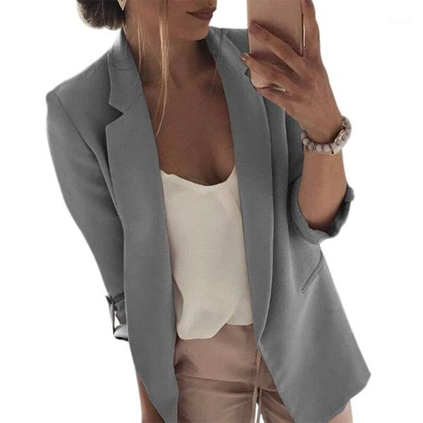 women's suits & blazers women casual suit coats business 2021 fashion long sleeve jacket outwear ladies black pink slim blazer coat1, White;black
women's suits & blazers women casual suit coats business 2021 fashion long sleeve jacket outwear ladies black pink slim blazer coat1, White;black