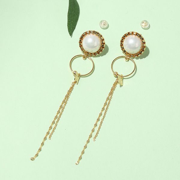 korean needle anti-allergy new s925 earrings women's silver long tassel bride accessories real gold plating earrings
korean needle anti-allergy new s925 earrings women's silver long tassel bride accessories real gold plating earrings