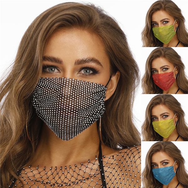 50pcs fashion colorful mesh masks bling diamond party mask rhinestone grid net mask washable hollow mask for women
50pcs fashion colorful mesh masks bling diamond party mask rhinestone grid net mask washable hollow mask for women