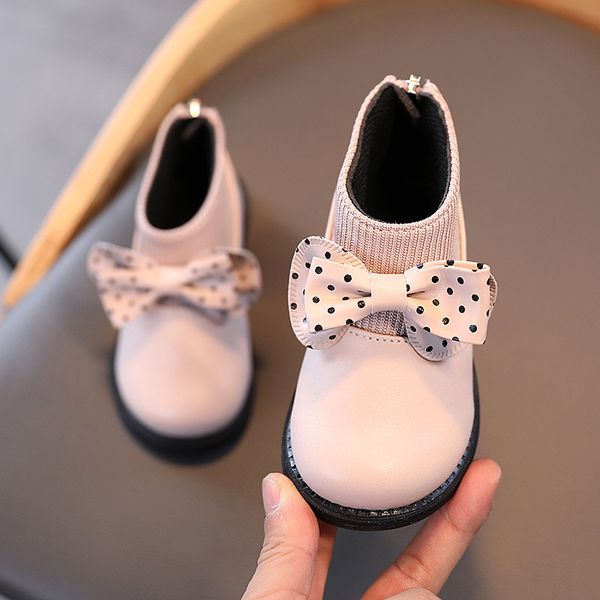 baby winter children's shoes for fashion socks dot bow child girl autumn ankle boots kids 2020 1 2 3 5 6 year old, Black;red
baby winter children's shoes for fashion socks dot bow child girl autumn ankle boots kids 2020 1 2 3 5 6 year old, Black;red