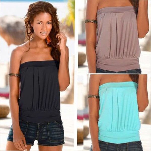 womens vest summer european and american off-shoulder solid color outerwear bandeau factory direct sales t2 13, Black;white
womens vest summer european and american off-shoulder solid color outerwear bandeau factory direct sales t2 13, Black;white