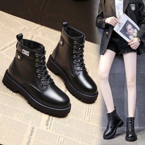women's snow boots martin boots winter plush mid-calf rubber sole lace-up casual shoes black hiking shoes women's
women's snow boots martin boots winter plush mid-calf rubber sole lace-up casual shoes black hiking shoes women's