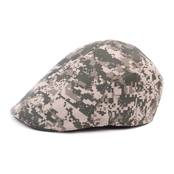 berets sqteio camouflage army men cap summer beret flat cabbie sboy thin breathable, Blue;gray
berets sqteio camouflage army men cap summer beret flat cabbie sboy thin breathable, Blue;gray