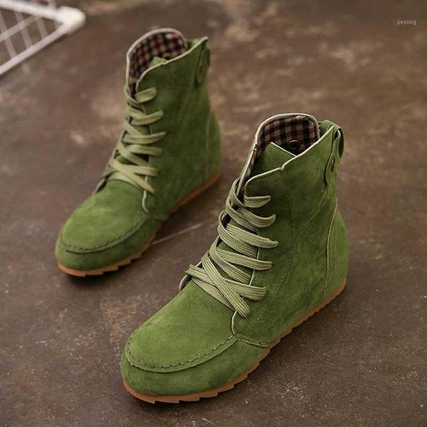 autumn winter short boots women boots 2020 new flock flat platform casual shoes woman fashion lace-up non-slip plus size1, Black
autumn winter short boots women boots 2020 new flock flat platform casual shoes woman fashion lace-up non-slip plus size1, Black
