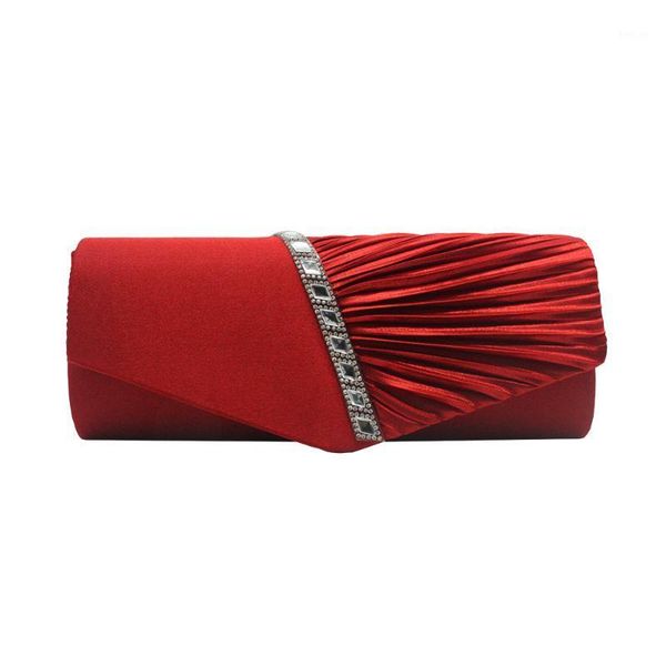 european american popular evening bag pleated drape satin diamante diamonds crystal rhinestone clutch bags1
european american popular evening bag pleated drape satin diamante diamonds crystal rhinestone clutch bags1