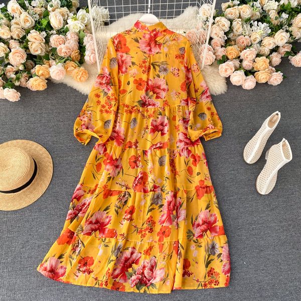 2021 Summer New Holiday Style Loose Chiffon Long Female Sunscreen Thin Floral Kimono Dress Buttons SA2J, Black;gray
2021 Summer New Holiday Style Loose Chiffon Long Female Sunscreen Thin Floral Kimono Dress Buttons SA2J, Black;gray