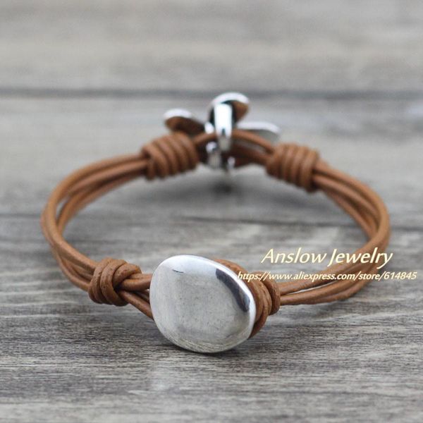 anslow марка top quality +2017 charm bijoux унисекс цветы кожаный браслет для женщин, мужчины матери день отца подарок low0613lb jlldnv home, Golden;silver
anslow марка top quality +2017 charm bijoux унисекс цветы кожаный браслет для женщин, мужчины матери день отца подарок low0613lb jlldnv home, Golden;silver