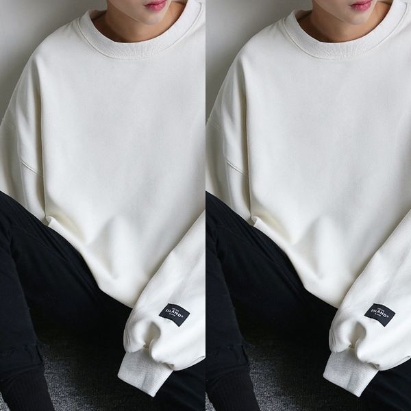 fpqe0 winter oversize ulzzang style men's loose coat sweater long-sleeved sweater men's couple korean wear winter fashion coat g0s, Black
fpqe0 winter oversize ulzzang style men's loose coat sweater long-sleeved sweater men's couple korean wear winter fashion coat g0s, Black