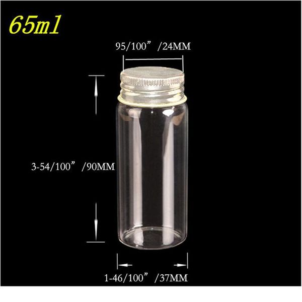37*90*24mm 65ml glass bottles aluminium cap transparent clear liquid gift candy container empty wishing bottles jars bbyloe
37*90*24mm 65ml glass bottles aluminium cap transparent clear liquid gift candy container empty wishing bottles jars bbyloe