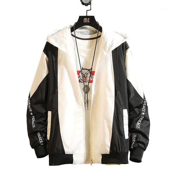 wbddt men hoodie jacket waterproof bomber jackets hip hop spring coat japanese style windbreakers zipper streetwear dropship1, Black;brown
wbddt men hoodie jacket waterproof bomber jackets hip hop spring coat japanese style windbreakers zipper streetwear dropship1, Black;brown