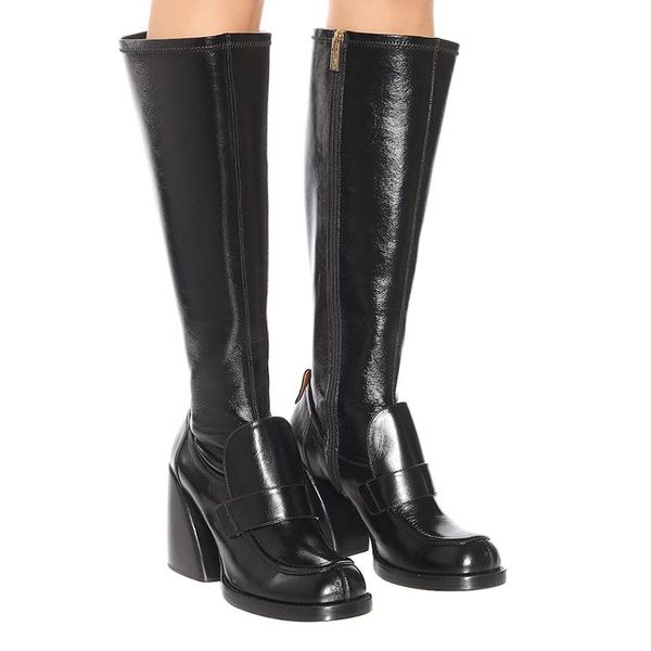 boots spring autumn winter patent leather snakeskin mid calf women fashion spike heels sewing snake print lady 20210814, Black
boots spring autumn winter patent leather snakeskin mid calf women fashion spike heels sewing snake print lady 20210814, Black