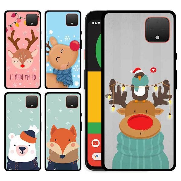 silicone thin soft case for google 4 xl pixel 5 pattern phone cover shell fundas merry christmas cartoon deer snowman
silicone thin soft case for google 4 xl pixel 5 pattern phone cover shell fundas merry christmas cartoon deer snowman