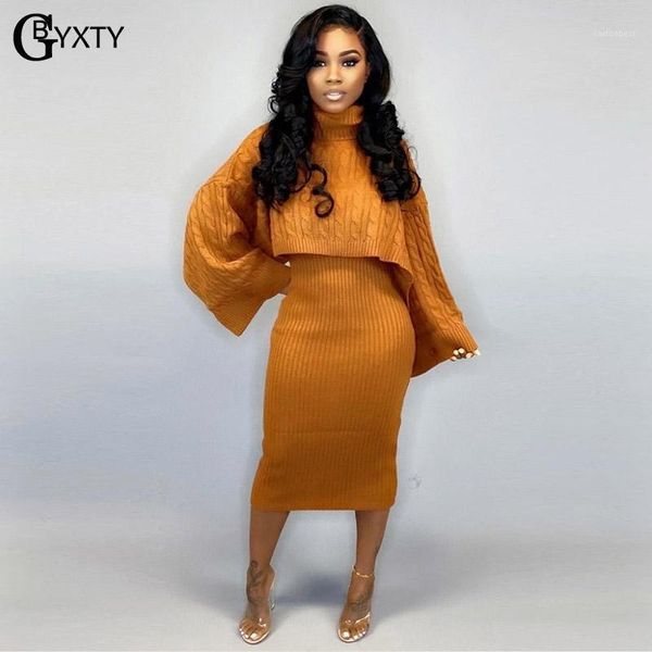 two piece dress gbyxty autumn winter knit sweater set women long sleeve turtleneck and matching party outfits zl5151, White
two piece dress gbyxty autumn winter knit sweater set women long sleeve turtleneck and matching party outfits zl5151, White