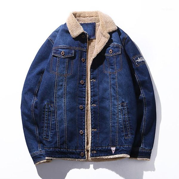men's jackets men's winter wool loose plus velvet thick lapels large size washed denim jacket / youth warm wild boutique coat1, Black;brown
men's jackets men's winter wool loose plus velvet thick lapels large size washed denim jacket / youth warm wild boutique coat1, Black;brown