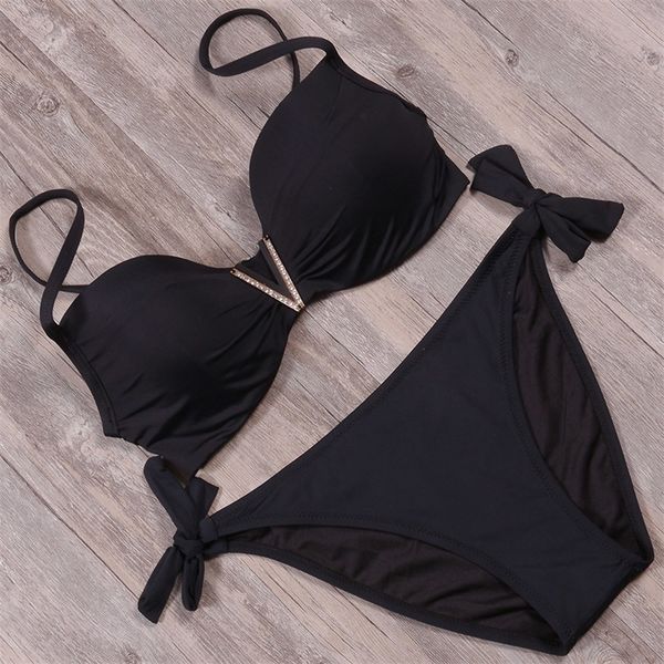 tqskk new push up low waist bikinis solid women swimsuit female summer beach wear bikini set swim bathing suit biquini y200319, White;black
tqskk new push up low waist bikinis solid women swimsuit female summer beach wear bikini set swim bathing suit biquini y200319, White;black