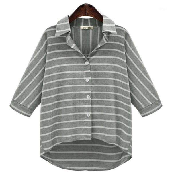 2020 summer new plus size 4xl women blouse loose striped ladies shirts europesn style hollow out brand lace patchwork, White
2020 summer new plus size 4xl women blouse loose striped ladies shirts europesn style hollow out brand lace patchwork, White