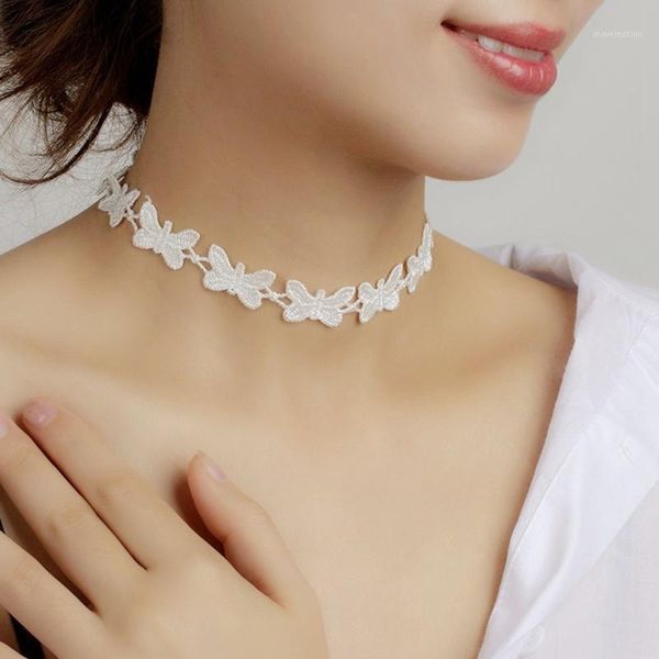 women girls butterfly lace choker solid color butterfly choker necklace lace necklace gothic chokers for women cosplay1, Golden;silver
women girls butterfly lace choker solid color butterfly choker necklace lace necklace gothic chokers for women cosplay1, Golden;silver