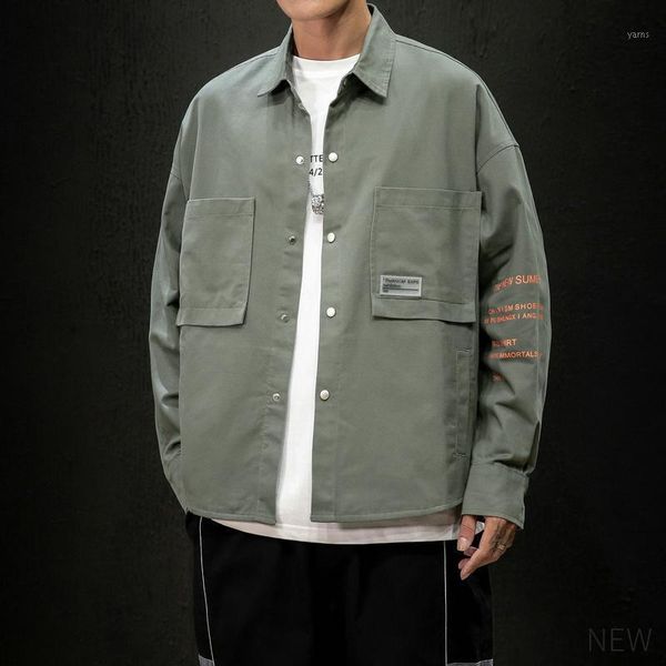 2020 spring and autumn new men's jacket jacket casual street authentic men's trend loose large size flight trench coat1, Black;brown
2020 spring and autumn new men's jacket jacket casual street authentic men's trend loose large size flight trench coat1, Black;brown