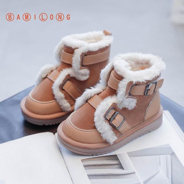 boots bamilong children' snow 2021 winter korean boys plush thermal cotton shoes girls' buckle s462, Black;grey
boots bamilong children' snow 2021 winter korean boys plush thermal cotton shoes girls' buckle s462, Black;grey