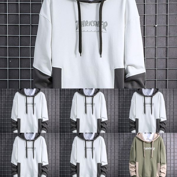 c95l6 new pulloverof hoodie men's style hoodie loose trendy coat men's casual in autumn winter pullover pullover sweater pullover2, Black
c95l6 new pulloverof hoodie men's style hoodie loose trendy coat men's casual in autumn winter pullover pullover sweater pullover2, Black