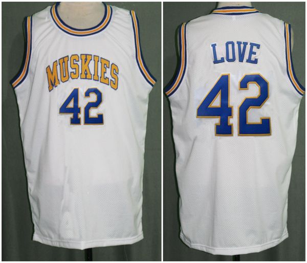 ncaa mens kevin love jersey 42 minnesota muskies throwback basketball jersey mens stitched custom size s5xl, Black
ncaa mens kevin love jersey 42 minnesota muskies throwback basketball jersey mens stitched custom size s5xl, Black
