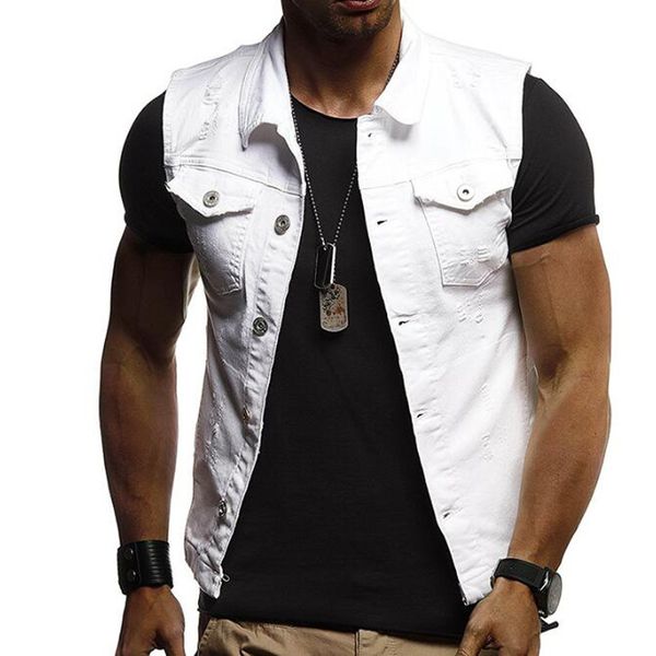 2021 denim thin men's vests strapped sleeveless jackets washed man's jeans cowboy hole marks shierxi clothes z8g9, Black;white
2021 denim thin men's vests strapped sleeveless jackets washed man's jeans cowboy hole marks shierxi clothes z8g9, Black;white