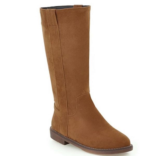 2021 new flock fashion round toe slip on mid calf boots square heel women shoes autumn winter casual shoes big size 34-43, Black
2021 new flock fashion round toe slip on mid calf boots square heel women shoes autumn winter casual shoes big size 34-43, Black