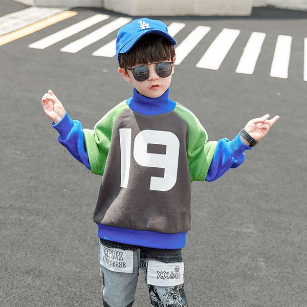 winter children's sweater new mid, Black