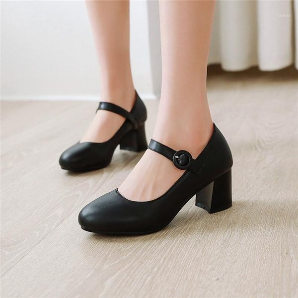 ymechic summer spring 2021 mary jane shoes black high heels office dress lady block heel shoes buckle women pumps plus size 431 
ymechic summer spring 2021 mary jane shoes black high heels office dress lady block heel shoes buckle women pumps plus size 431